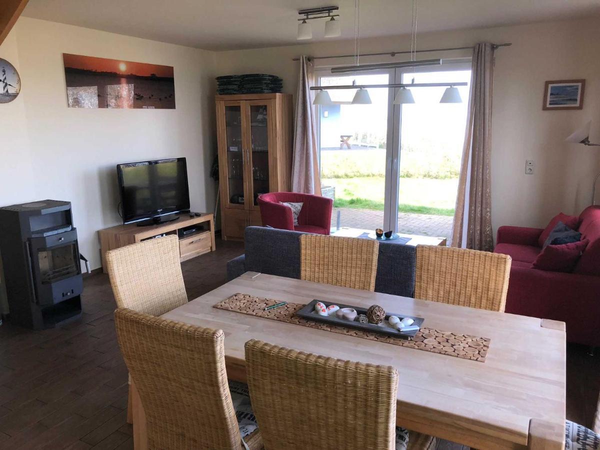 Ferienhaus Boddenblick Und Kranich Vieregge Exteriör bild