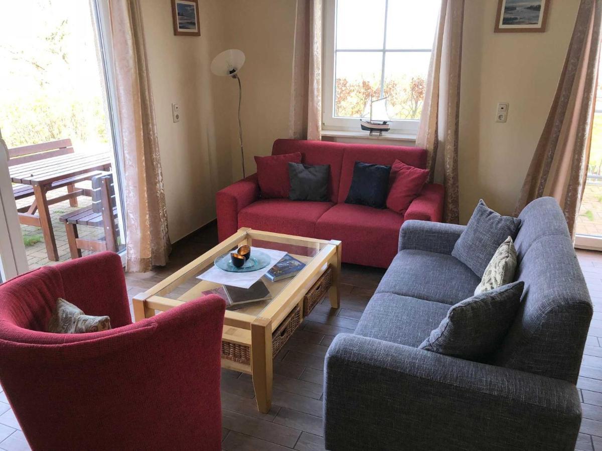 Ferienhaus Boddenblick Und Kranich Vieregge Exteriör bild